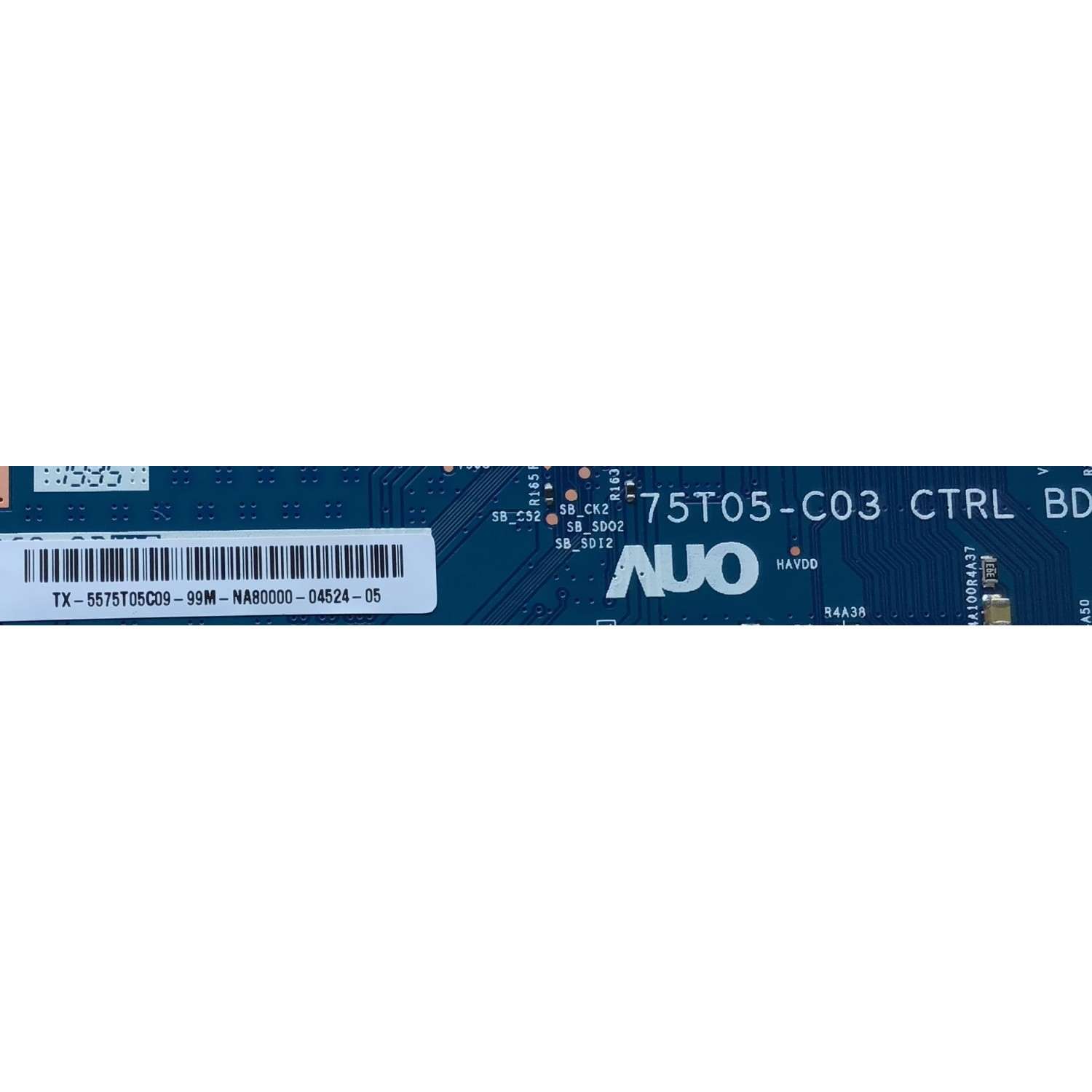 KIT DE TARJETAS PARA TV SONY / MAIN A2197239A 974 / 1-983-249-31 / 1-983-249-21 / FUENTE 1-474-711-11 / 147471111 / T-CON 5575T05C09 / 55.75T05.C09 / SUB FUENTE 147471311 / 147471312 / DRIVER 944211T / 18STO60A-A01 / 18ST060A-A01 / MODELO XBR-75X900F - Imagen 3